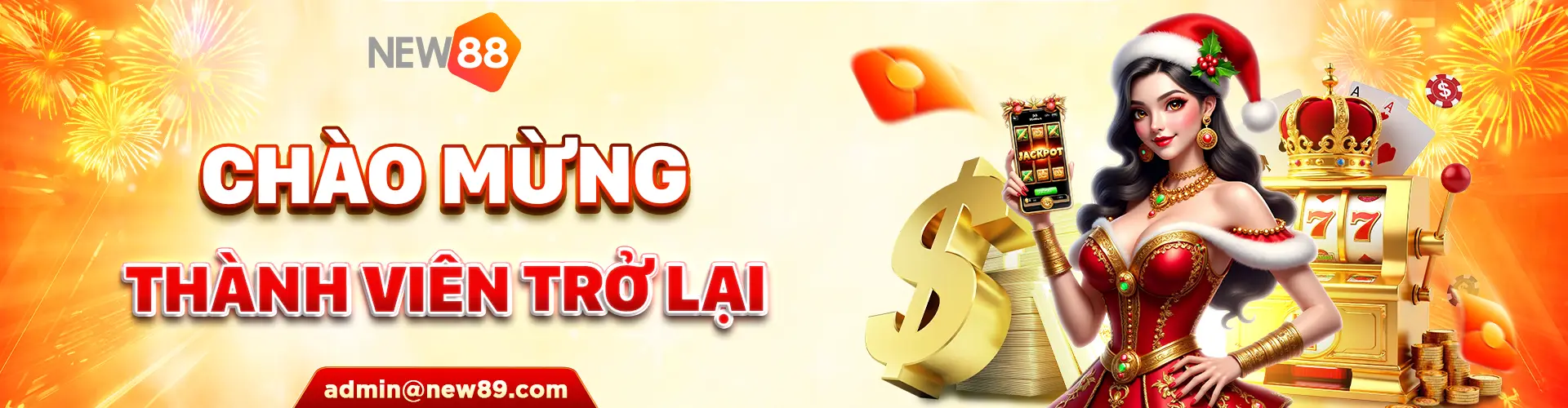 Chào mừng thành viên trở lại New88