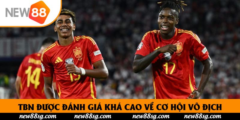 TBN được đánh giá khá cao về cơ hội vô địch