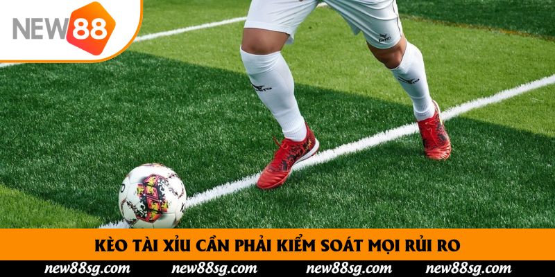 Kèo tài xỉu cần phải kiểm soát mọi rủi ro