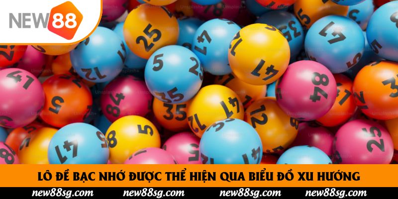 Lô đề bạc nhớ được thể hiện qua biểu đồ xu hướng