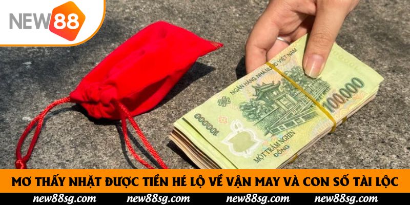 Mơ Thấy Nhặt Được Tiền Hé Lộ Về Vận May Và Con Số Tài Lộc