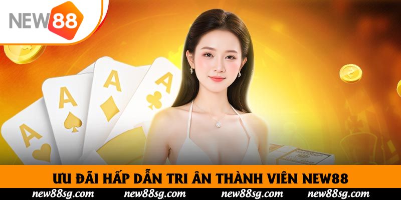 Ưu đãi hấp dẫn tri ân thành viên New88