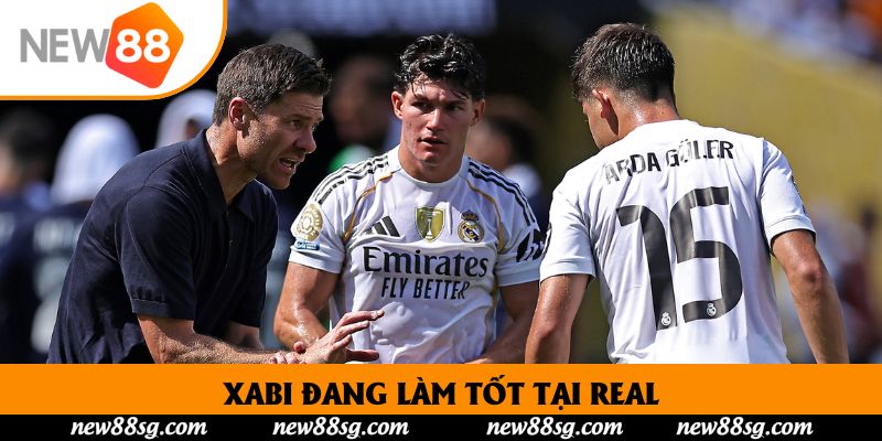 Xabi đang làm rất tốt tại Real
